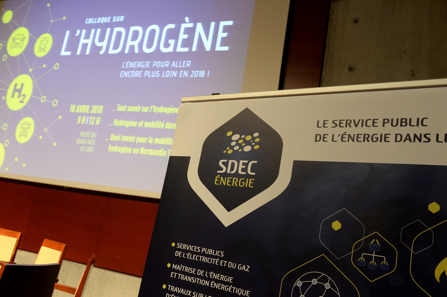  Colloque, l'Hydrogène pour aller encore plus loin en 2018, le mardi 10 avril 2018 à Caen