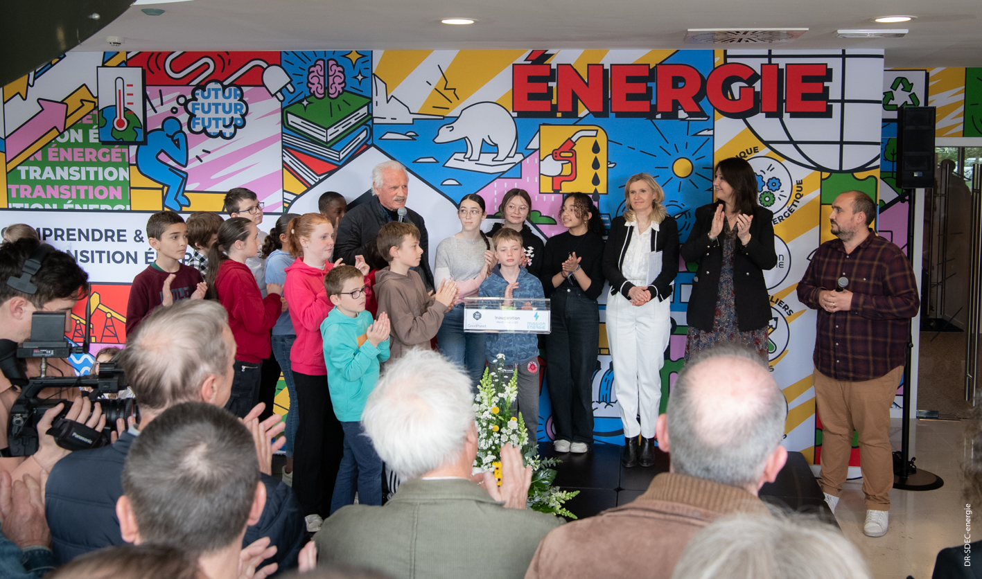 [ÉVÉNEMENT] 09/05 - Inauguration de MISSION ÉNERGIE, en présence de Yann Arthus-Bertrand