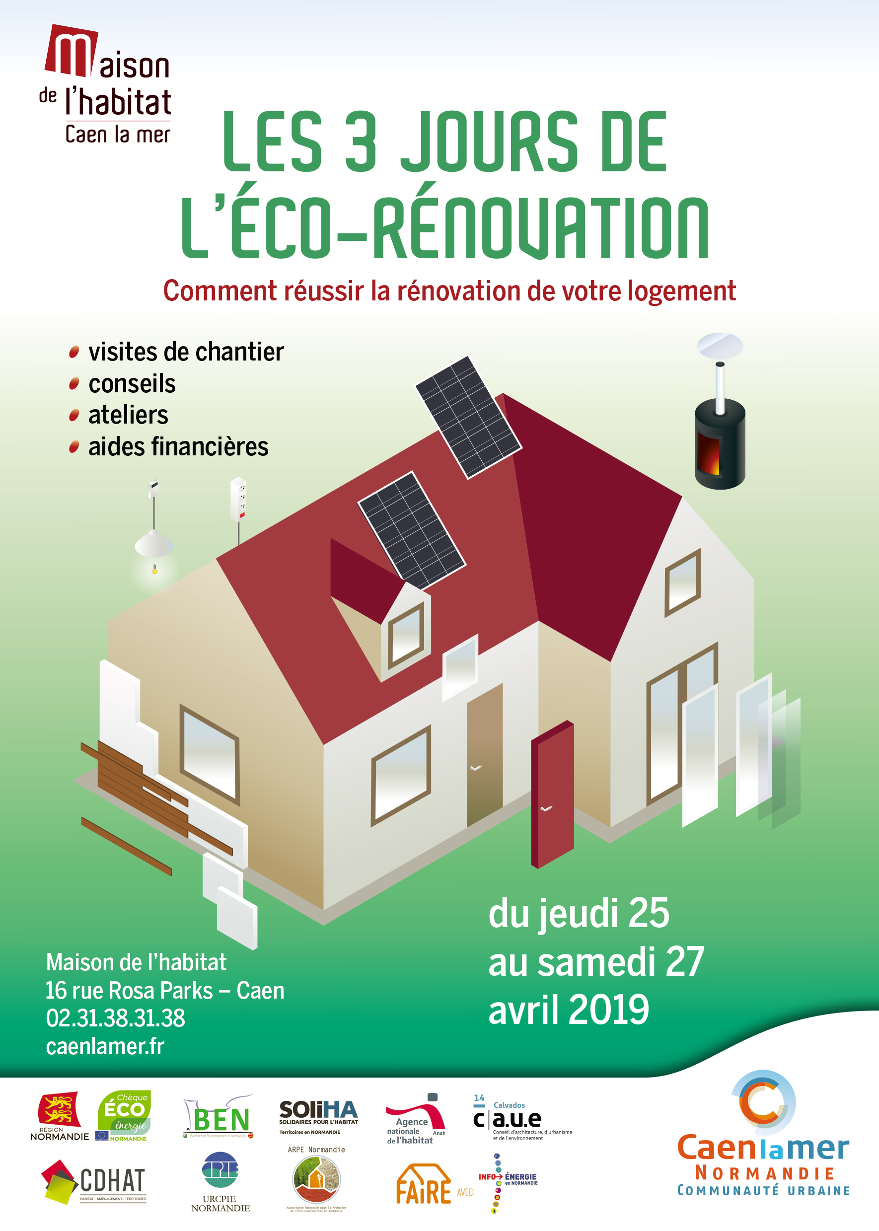 [EVENEMENT] Les 3 jours de l'éco-rénovation du 25 au 27 avril 2019