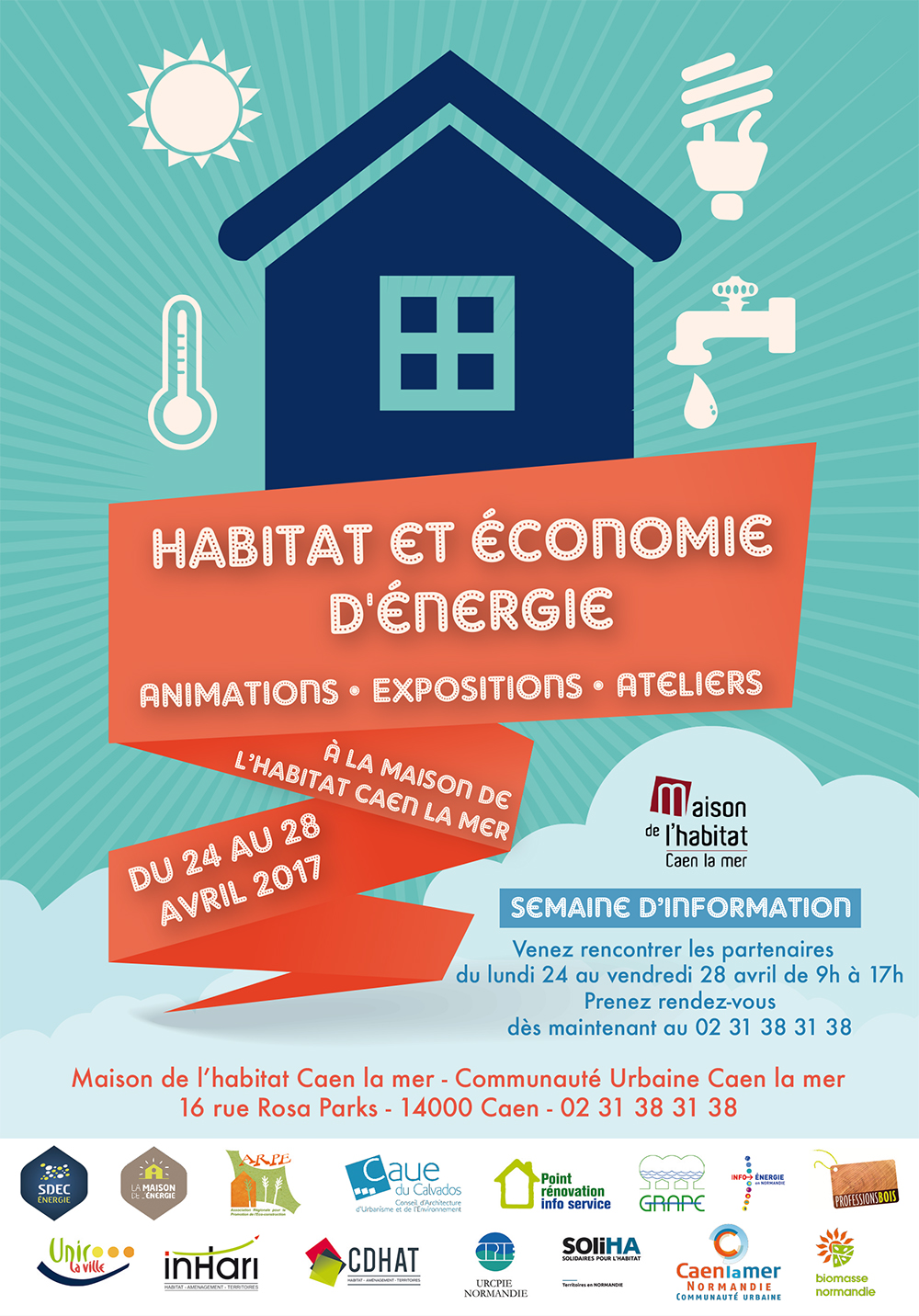 Habitat et économie d'énergie Maison de l'Habitat du 24 au 28 avril 2017