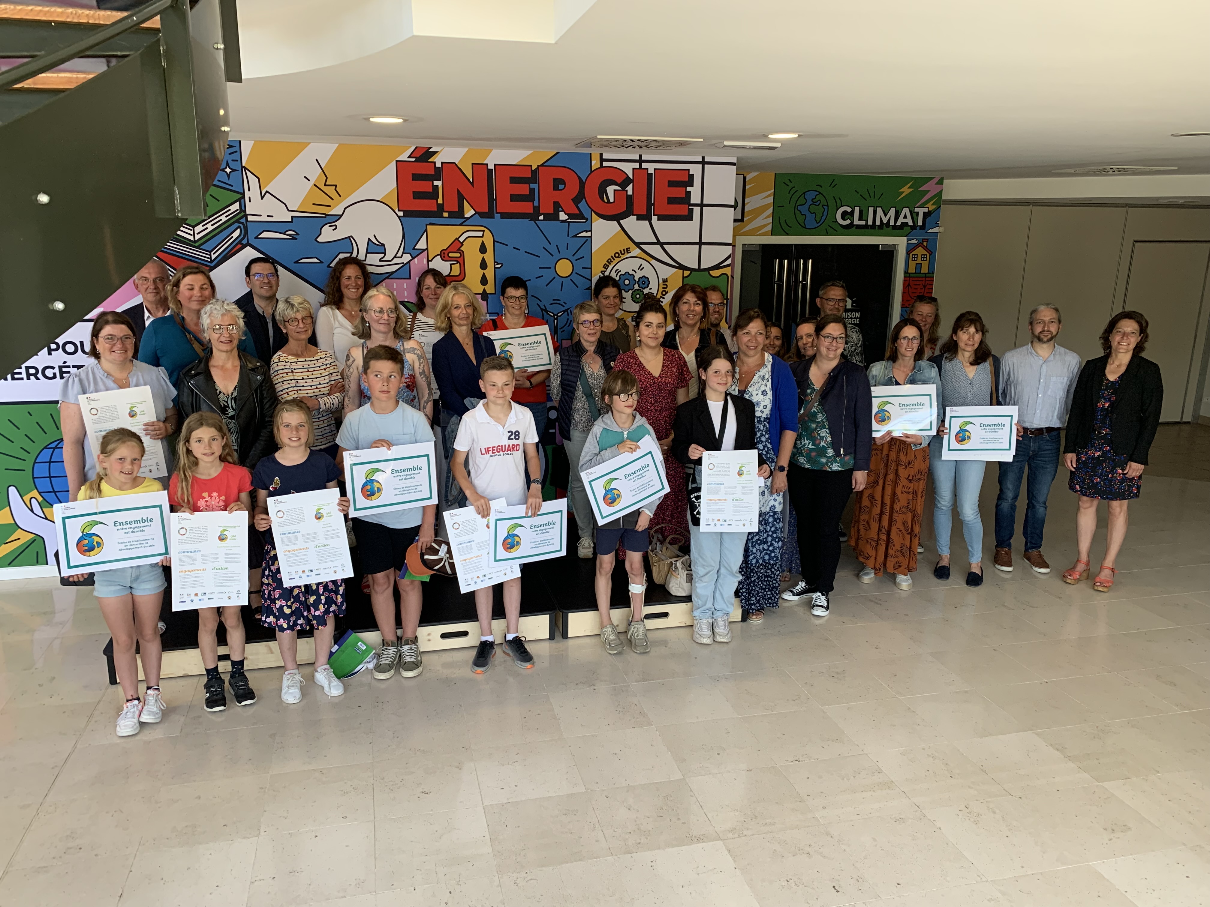 [ÉVÉNEMENT] 07/06 - Cérémonie de remise des labels E3D pour 28 écoles du Calvados à la Maison de l'Énergie le 7 juin 2023