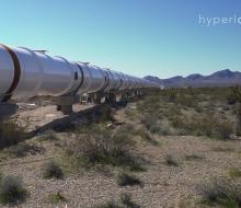 Piste d'essai Hyperloop dans le Nevada