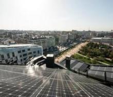 Centrale photovoltaïque de l'éco-quartier Clichy-Batignolles