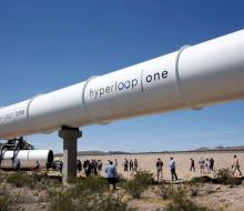 Piste d'essai Hyperloop dans le Nevada
